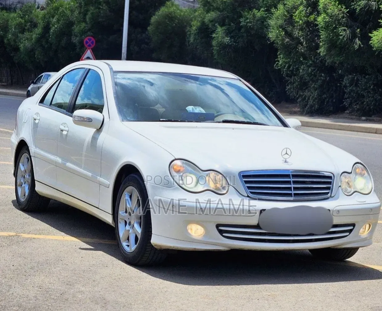 Mercedes-Benz C200 2006 White