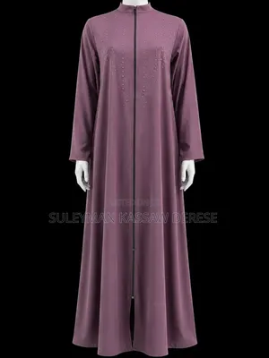 Luxury Turkish Rough Stone Abaya