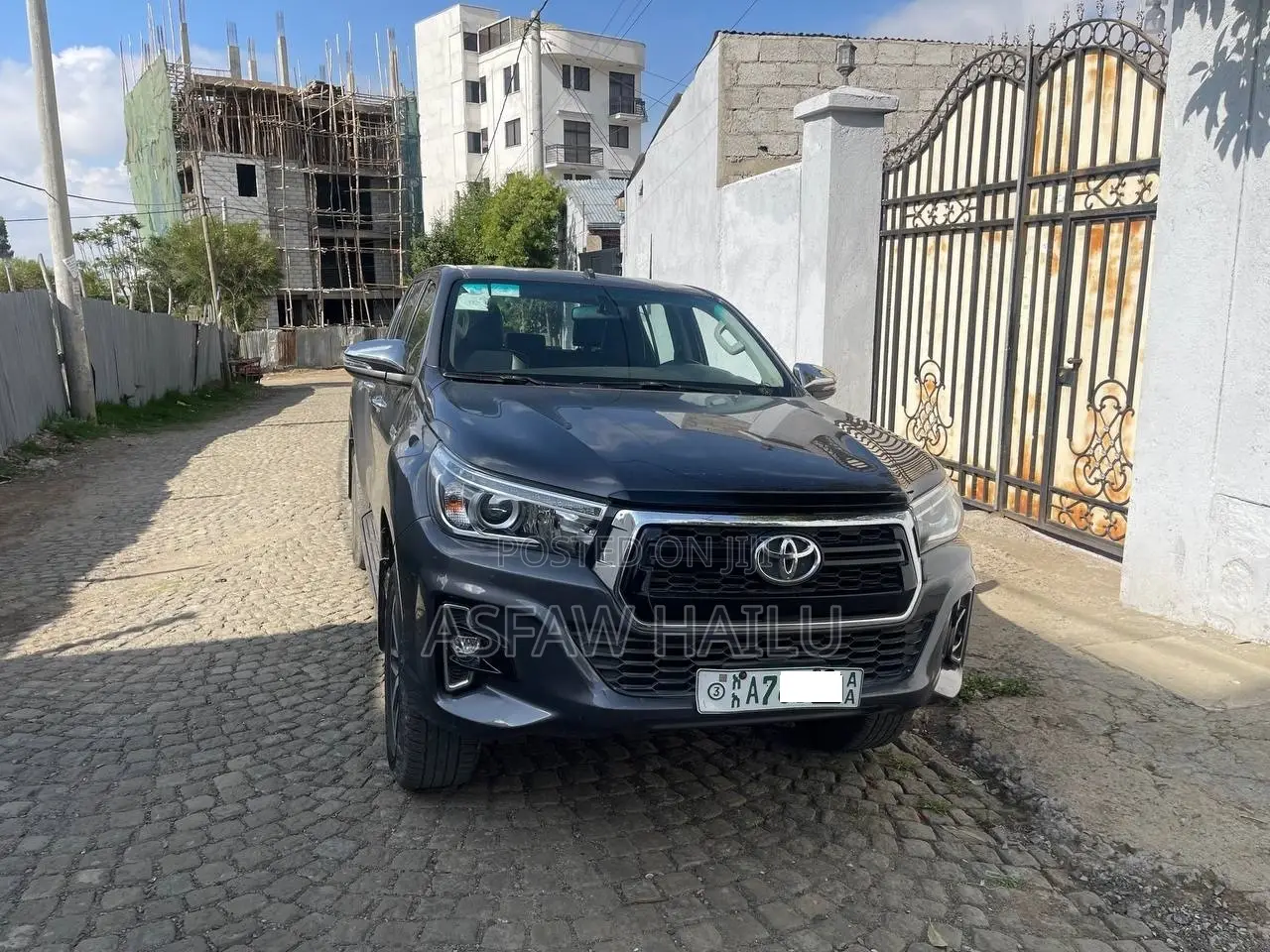 Toyota Hilux 2018 Gray