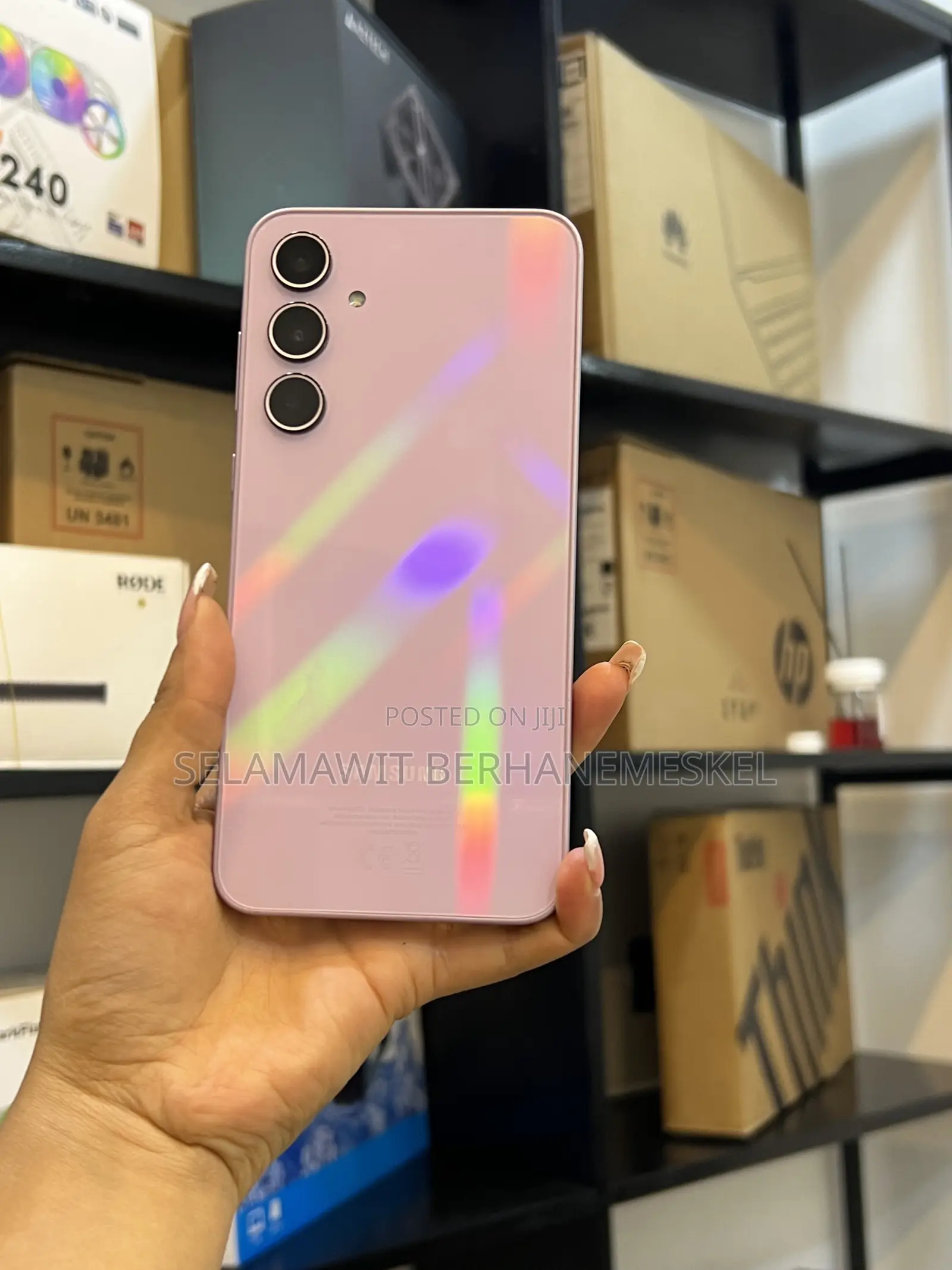 New Samsung Galaxy A35 128 GB Pink