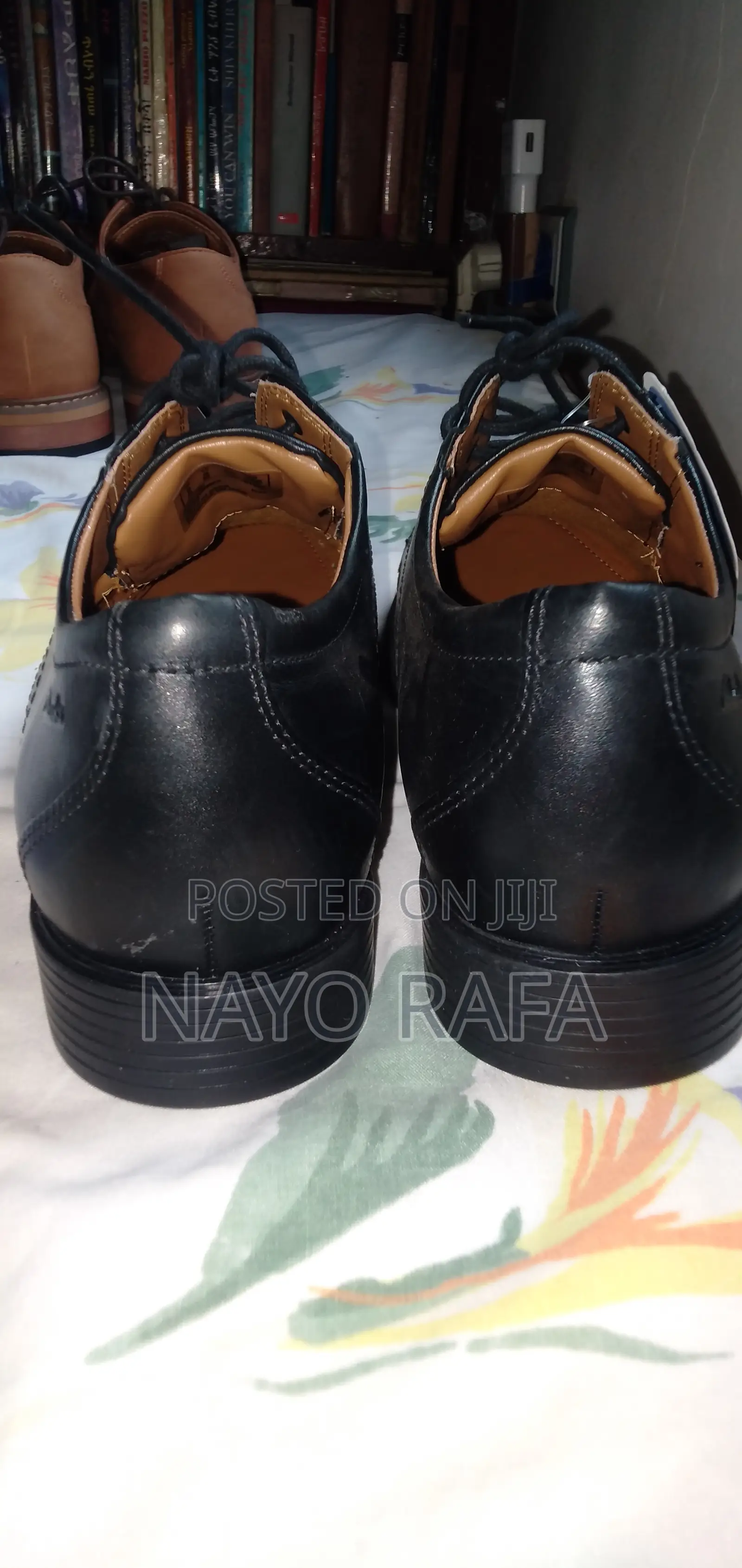 Clarks Collection Men's Cap - Toe Oxford | Black Leather