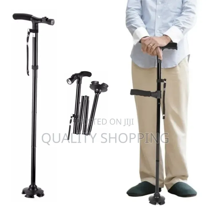 Telescopic Elderly Crutch
