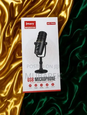 Jmary Usb ማይክሮፎን ለኮንቴንት ክሬተሮች እና ዩቲዩበሮች