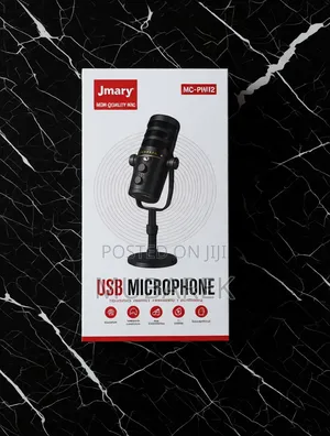 ጥራት ላለው የዩቲዩብ ድምፅ ቀረጻ Jmary Mc-Pw12