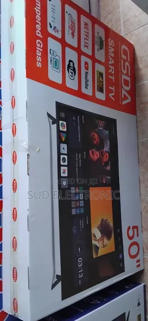 Gsda 50" New 2025 Smart Tv