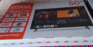 Gsda 50" New 2025 Smart Tv