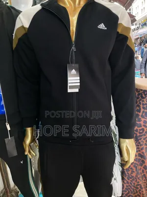 Adidas Men's Black Tracksuit