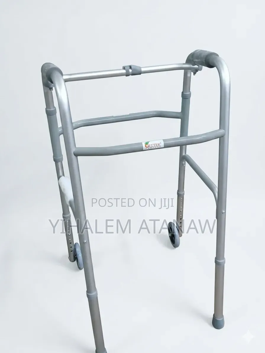 Aluminum Walker With Wheels – ቀላል እና ጠንካራ ዎከር