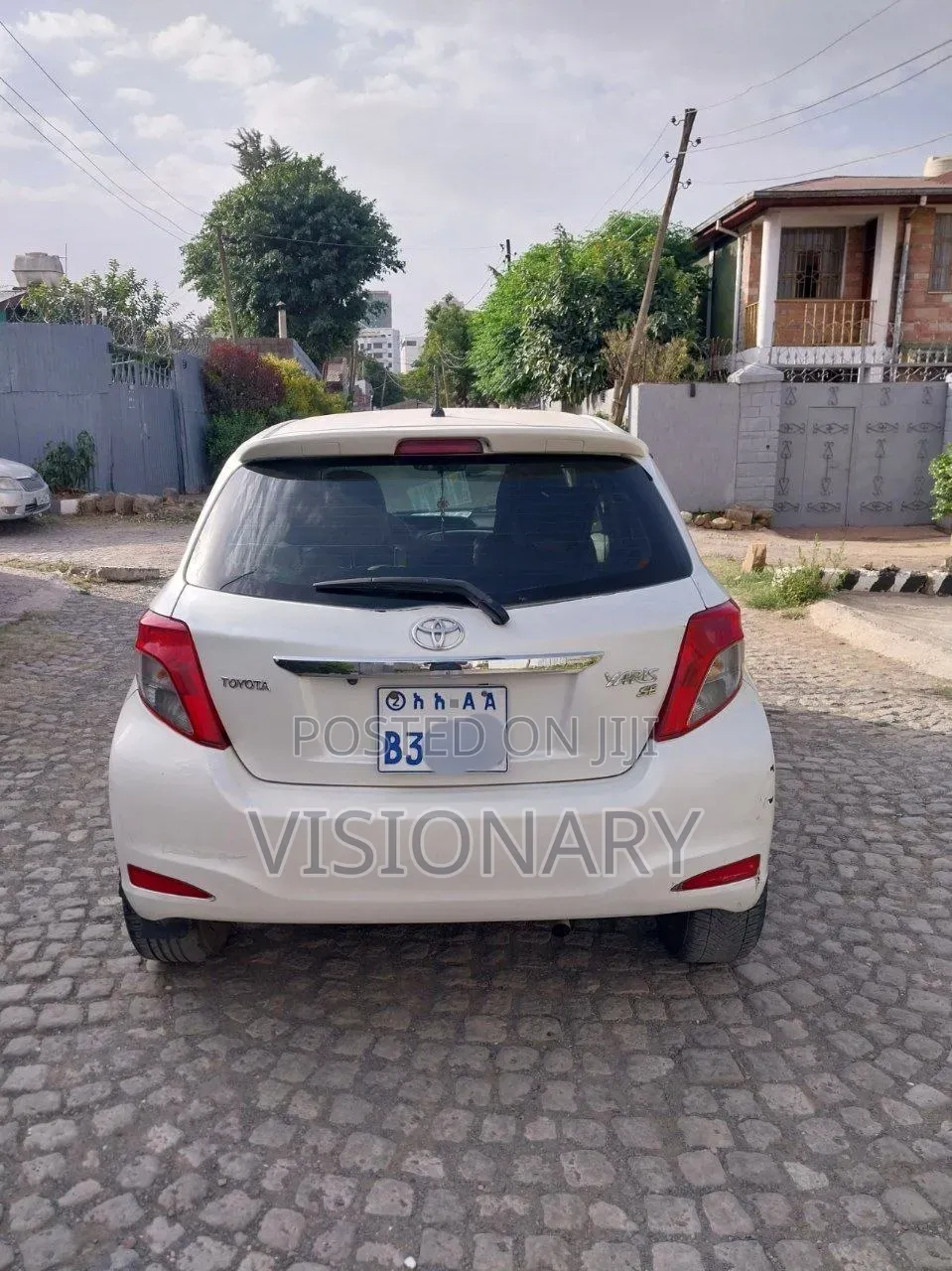 Toyota Yaris 2014 White