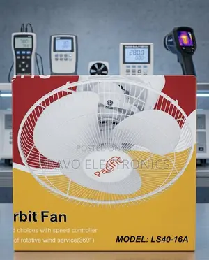 Pacific Orbit Fan Ventilator – 360° Rotation | Powerful Cooling