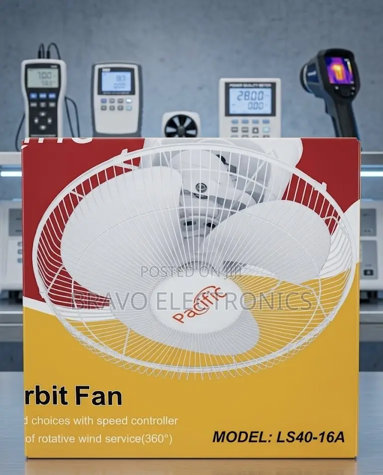 Pacific Orbit Fan Ventilator – 360° Rotation | Powerful Cooling