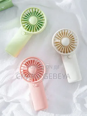 Rechargeable Mini Desktop Fan – Usb – Free Delivery