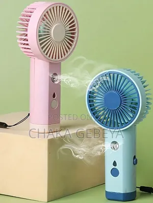 Portable Personal Fan – Quiet Adjustable – Ethiopia