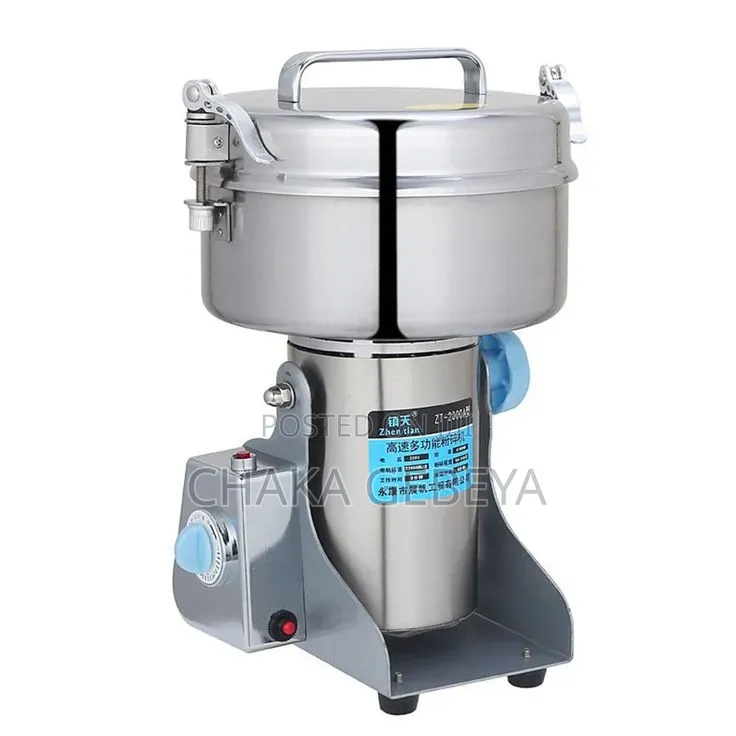 Stainless Steel Grinder – 100g/200g/400g – Free Delivery