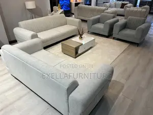 7 Seater Sofa | 7 ሲተር ሶፋ | ቀለል ያሉ ቀለሞችን የያዘ
