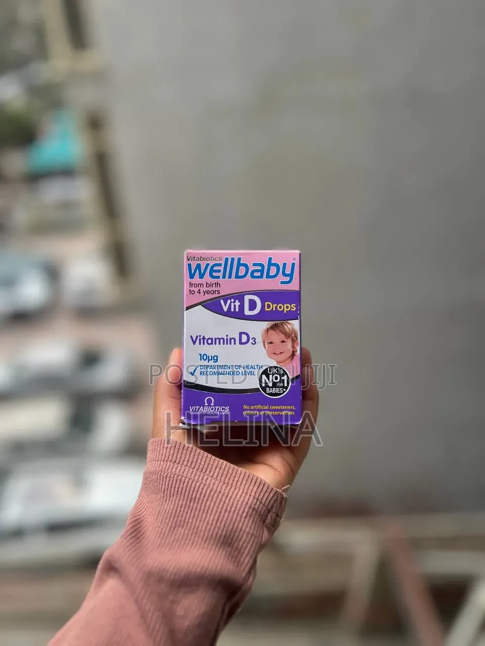 10μg of Vitamin D3 Wellbaby Vitamin D Drop Uk's Number 1 for Babies