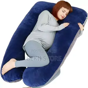 U Shape Full Body Pregnancy Pillow ድጋፍ ሰጪ ሁለገብ ትራስ