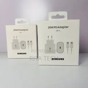 Samsung 25w Pd Fast Charging Adapter (Usb-c)