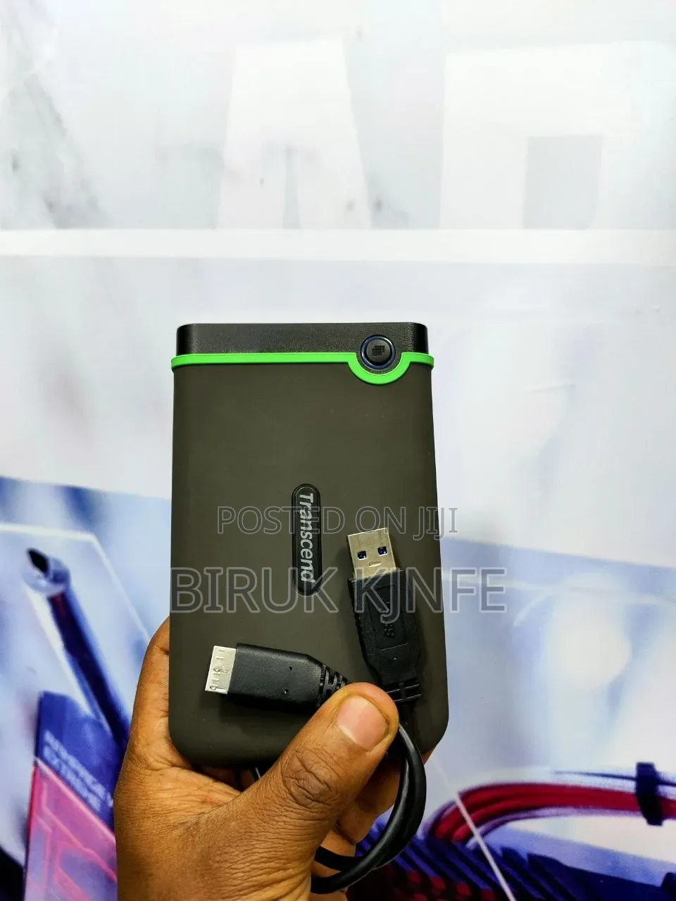 External Hard Disk➤ Transcend➤ 1 T.B Storage ➤ 100% Health