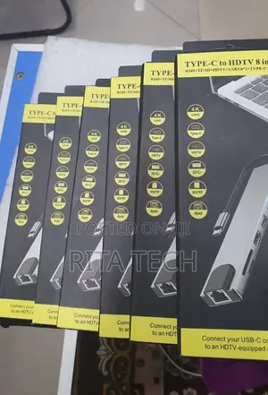 Type C to HDTV 8 in 1