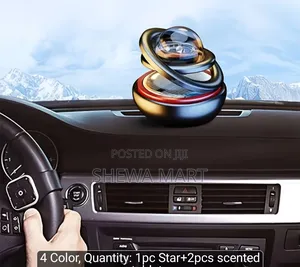 Rotating Car Fragrance Decoration,Random Style Sent,Won't Hinder Usage