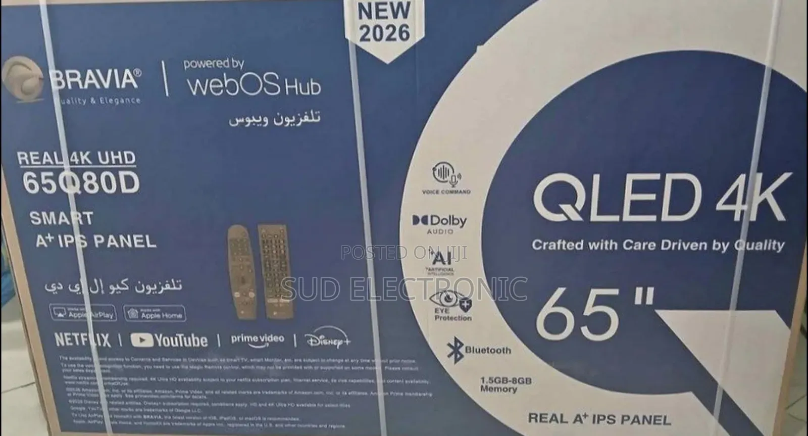 Bravia 65" New 2025 Smart Tv