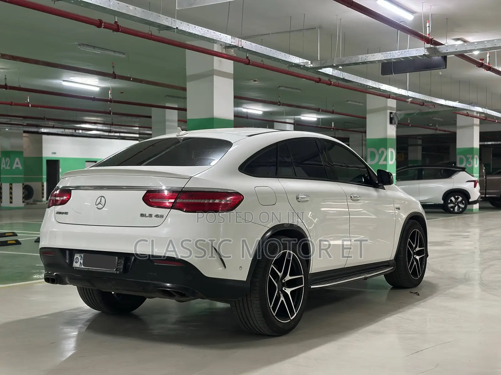 Mercedes-Benz GLE-Class AMG GLE 43 4MATIC 2017 White