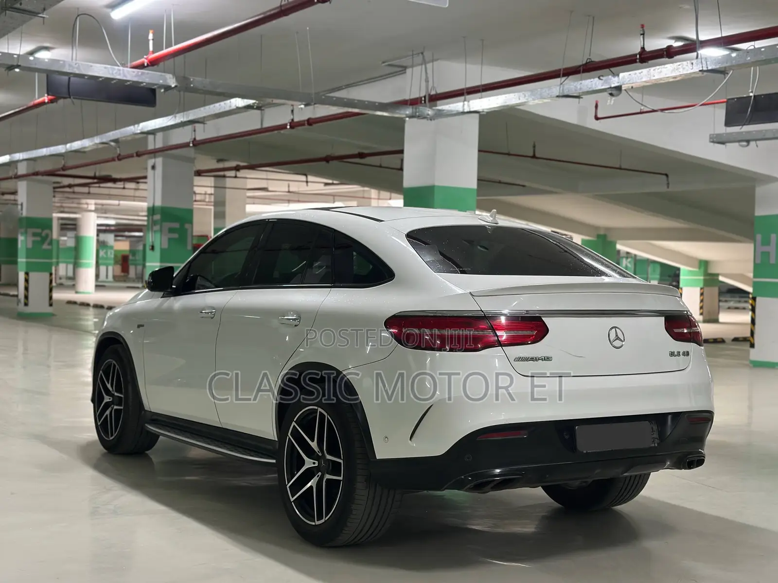 Mercedes-Benz GLE-Class AMG GLE 43 4MATIC 2017 White