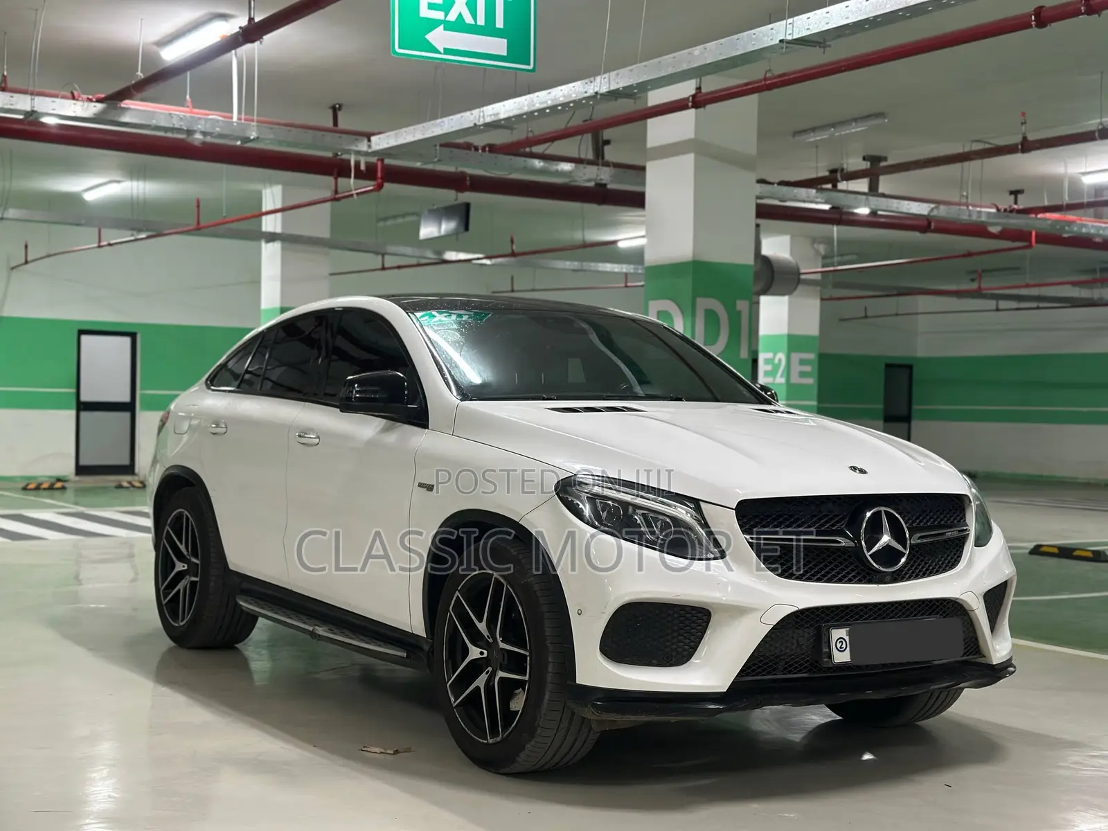 Mercedes-Benz GLE-Class AMG GLE 43 4MATIC 2017 White
