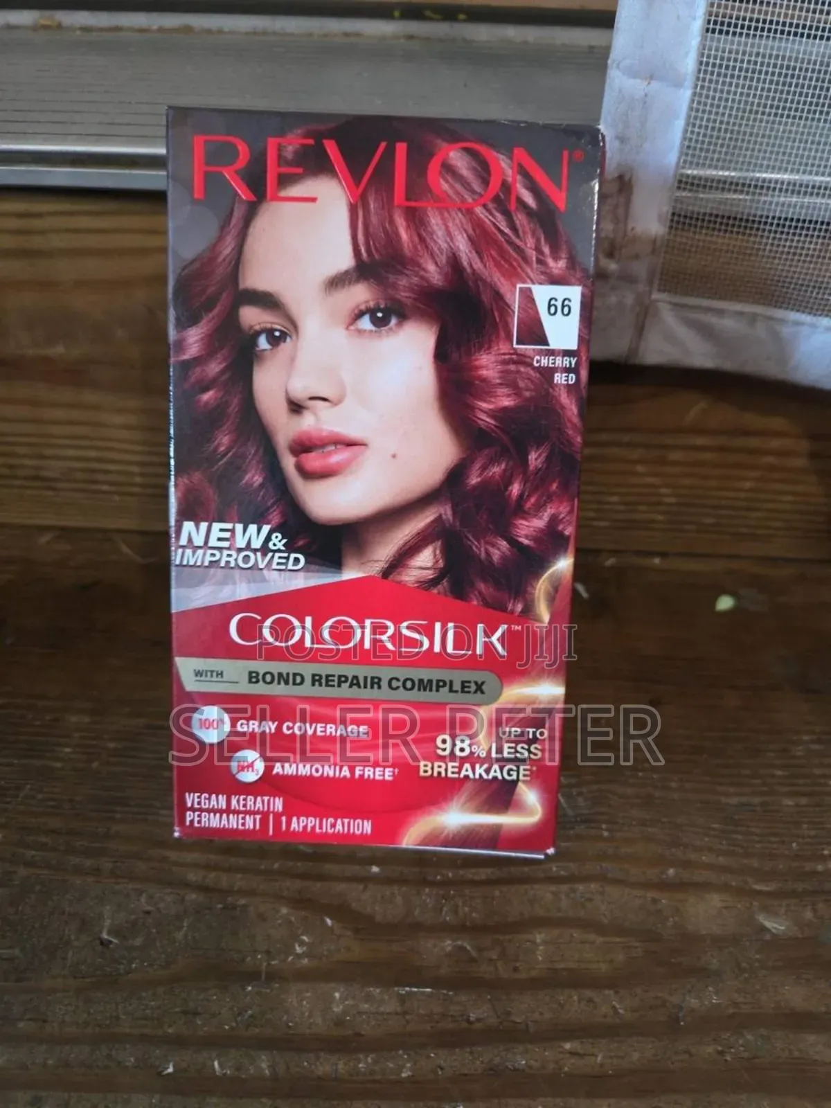 Revlon Color Silk Beautiful Permanent Hair Color 66 Cherry Red