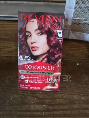 Revlon Color Silk Beautiful Permanent Hair Color 66 Cherry Red