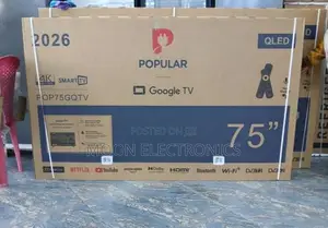 Popular 75 Inch Tv Class Qled Uhd Smart Google Tv (2026 Model)
