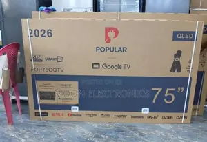 Popular 75 Inch Tv Class Qled Uhd Smart Google Tv (2026 Model)