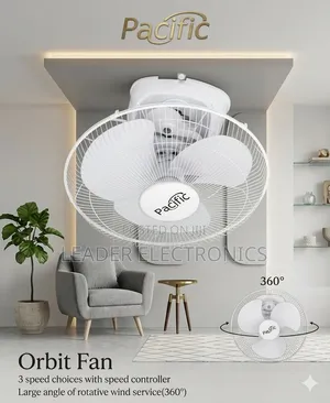 Pacific Orbit Wall Mount Fan