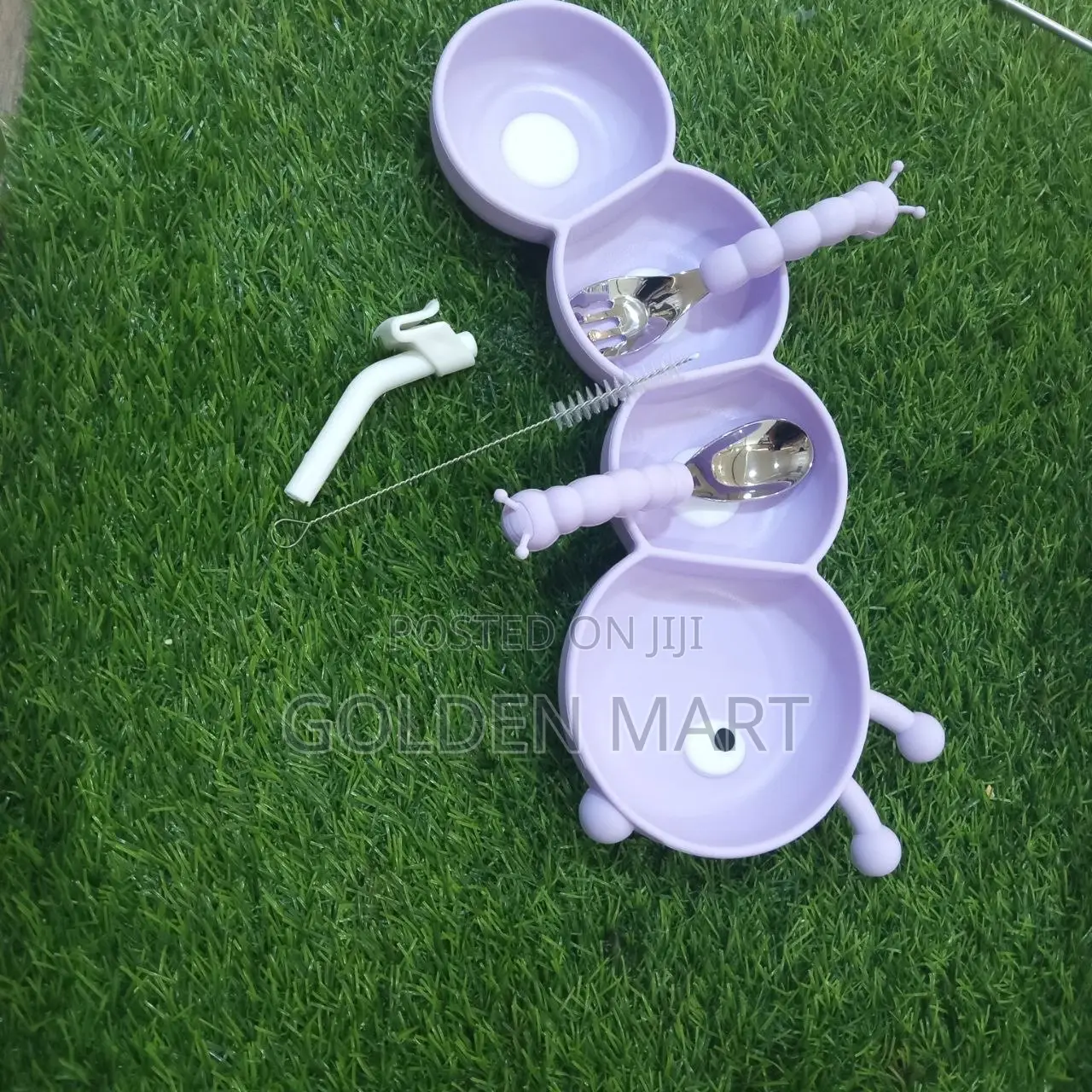 Caterpillar Silicone Children Tableware Set