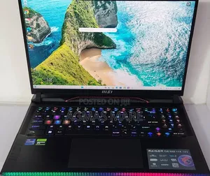 New Laptop MSI Raider GE68HX 13VI-202US 16GB Intel Core i9 SSD 1T