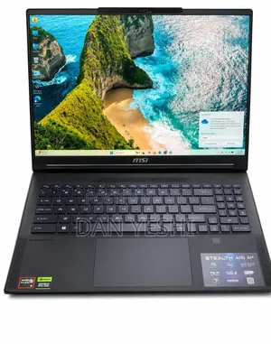 New Laptop MSI Stealth 16 AI Studio 32GB AMD Ryzen 9 SSD 1T