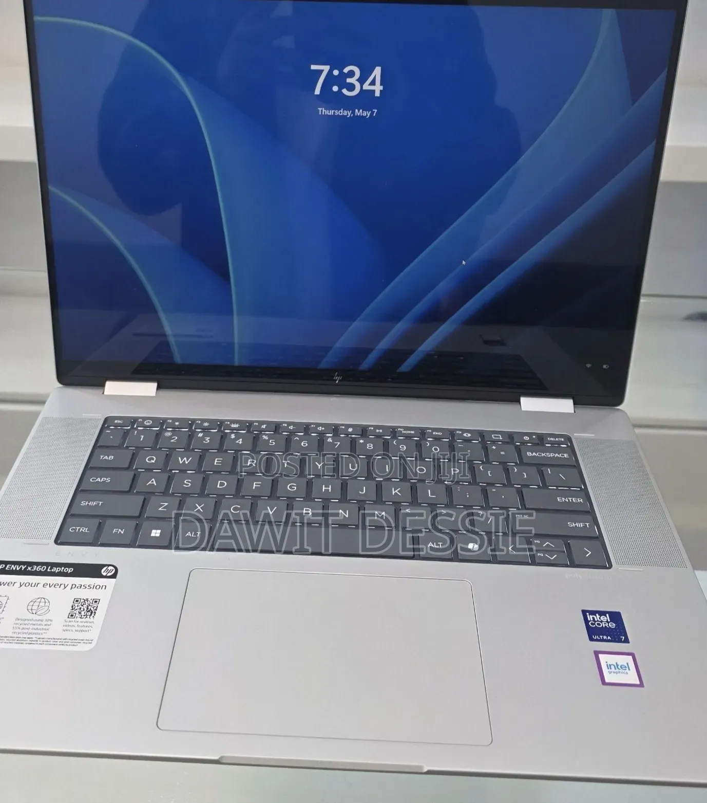 New Laptop HP Envy 15 16GB Intel Core 7 SSD 1T
