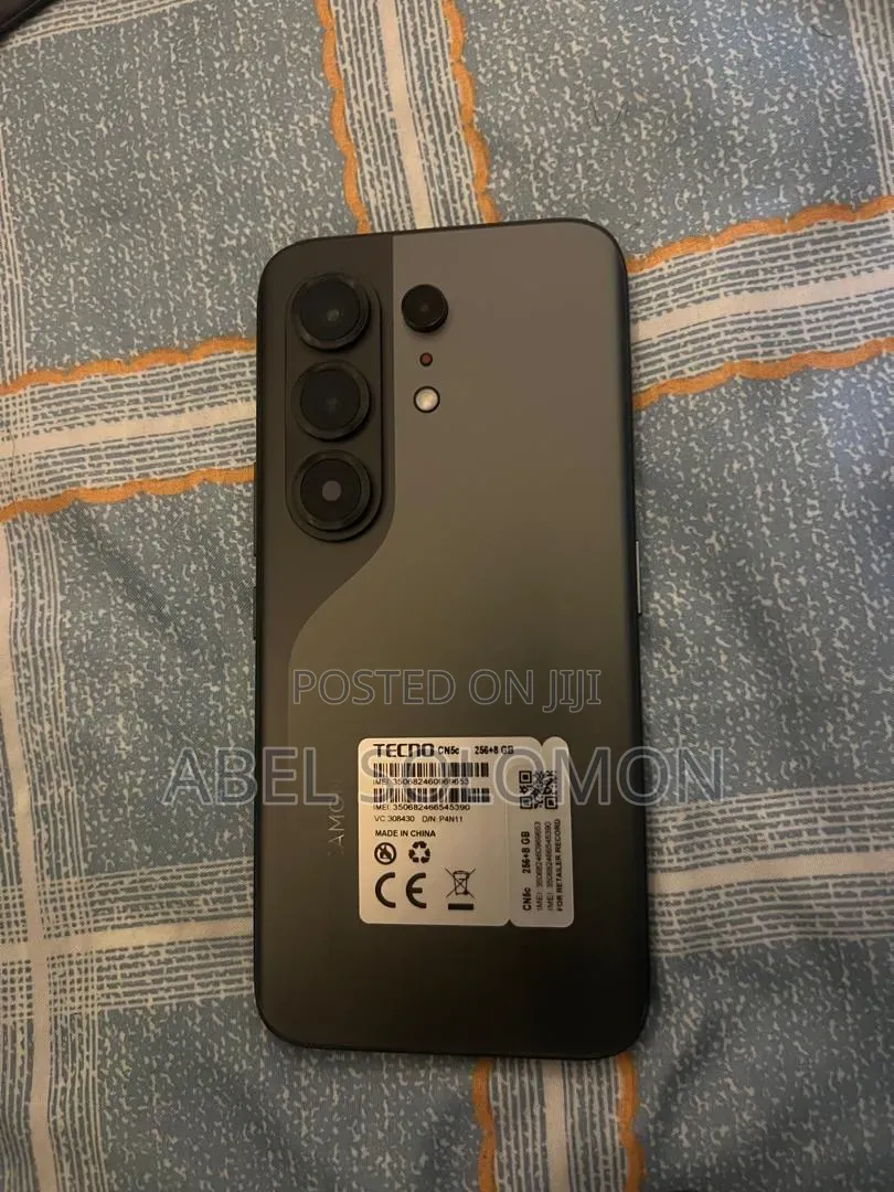 New Tecno Camon 50 Pro 256 GB Black