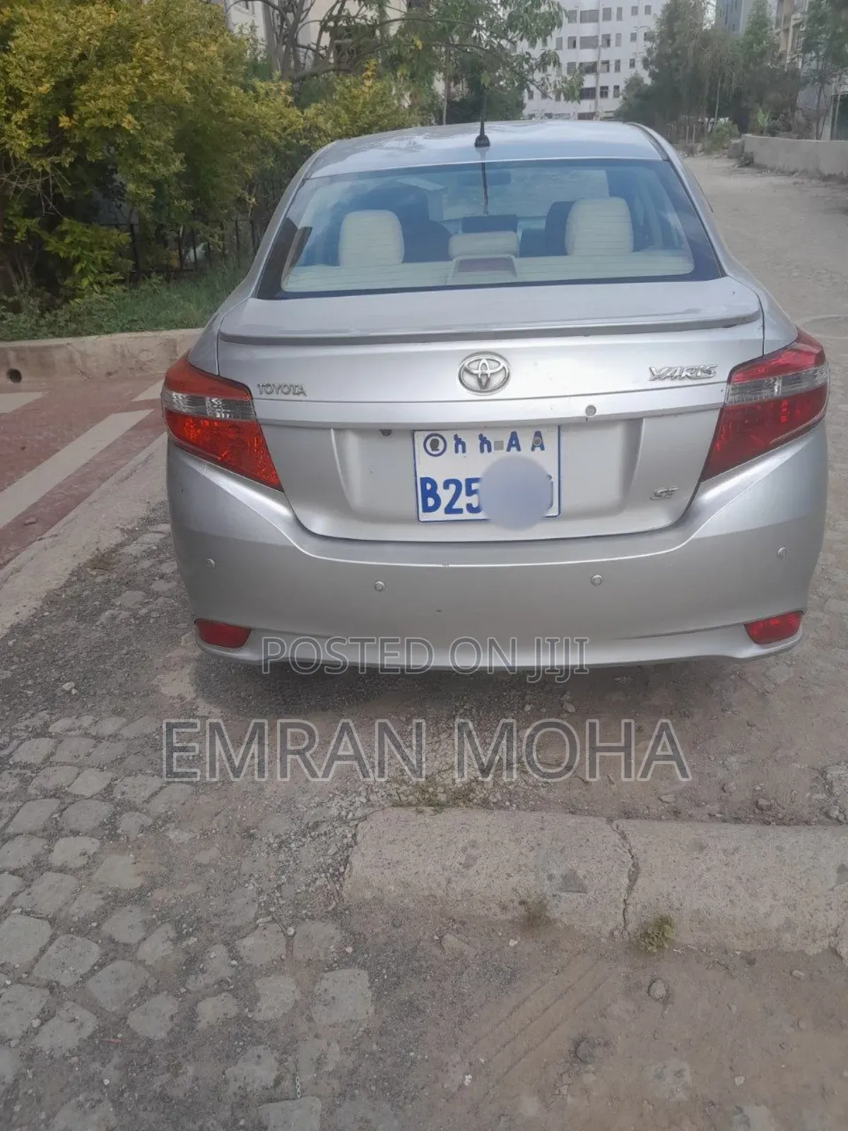 Toyota Yaris 2014 Silver