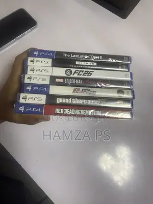 Ps4 and Ps5 Games in Stock