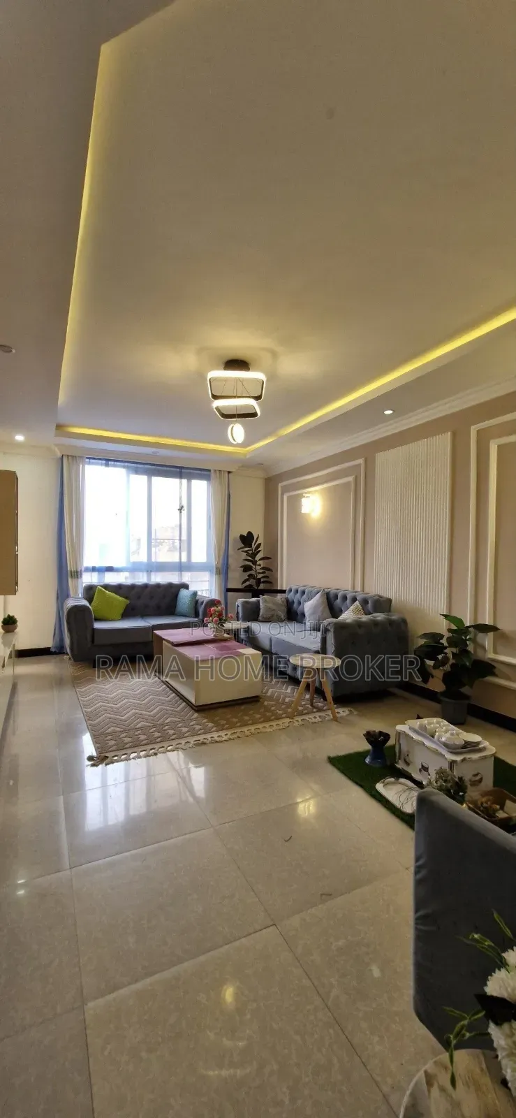 Furnished 3bdrm Apartment in ሰሚት 72, Yeka for sale