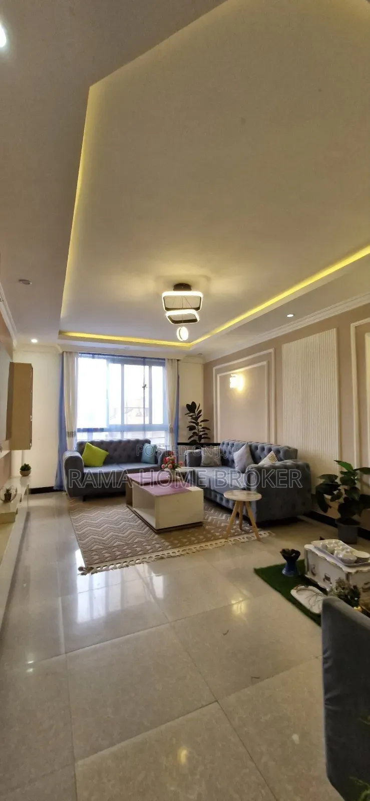 Furnished 3bdrm Apartment in ሰሚት 72, Yeka for sale