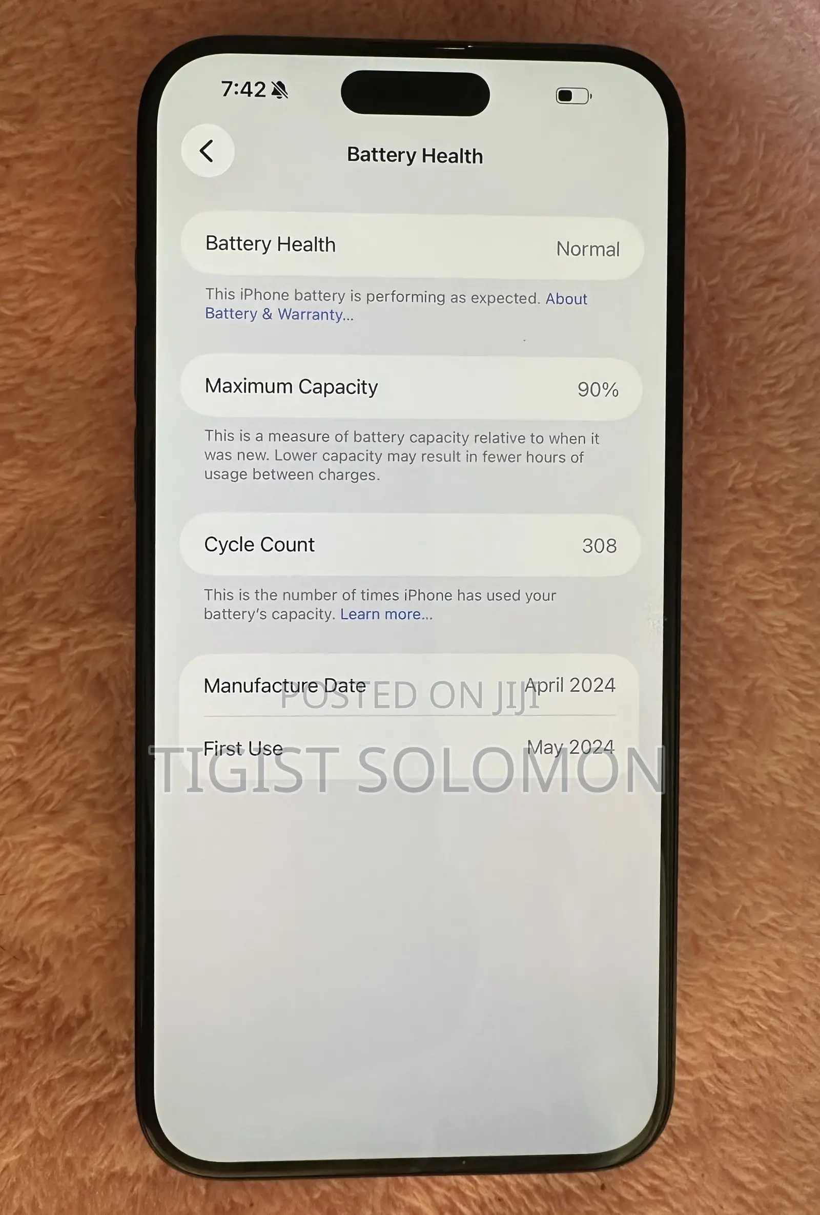 Apple iPhone 15 Pro Max 256 GB Black