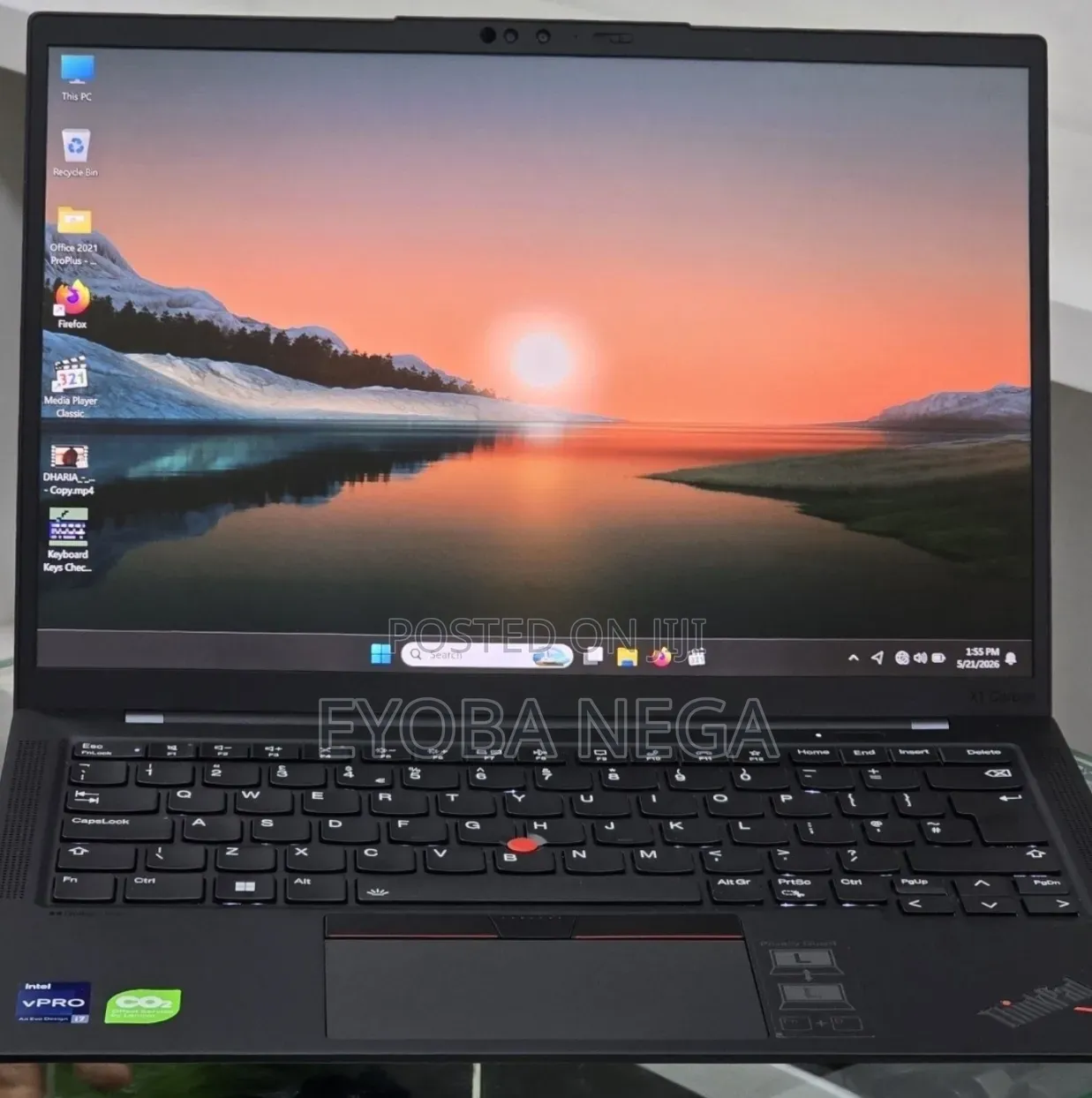 New Laptop Lenovo ThinkPad X1 Carbon 16GB Intel Core i7 SSD 512GB
