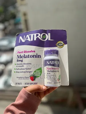 Melatonin Natrol 5mg 200 Tablet Falls a Sleep Faster Original From Usa