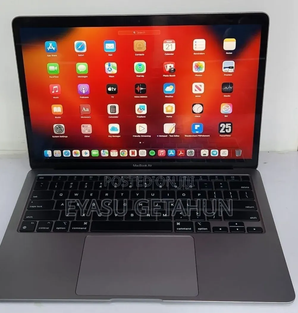 New Laptop Apple MacBook Air 2020 M1 8GB Apple M1 SSD 256GB