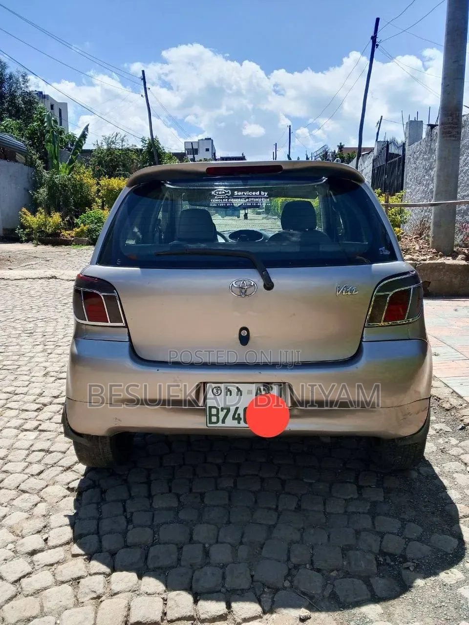 Toyota Vitz 1.0 FWD 3dr 2001 Gray
