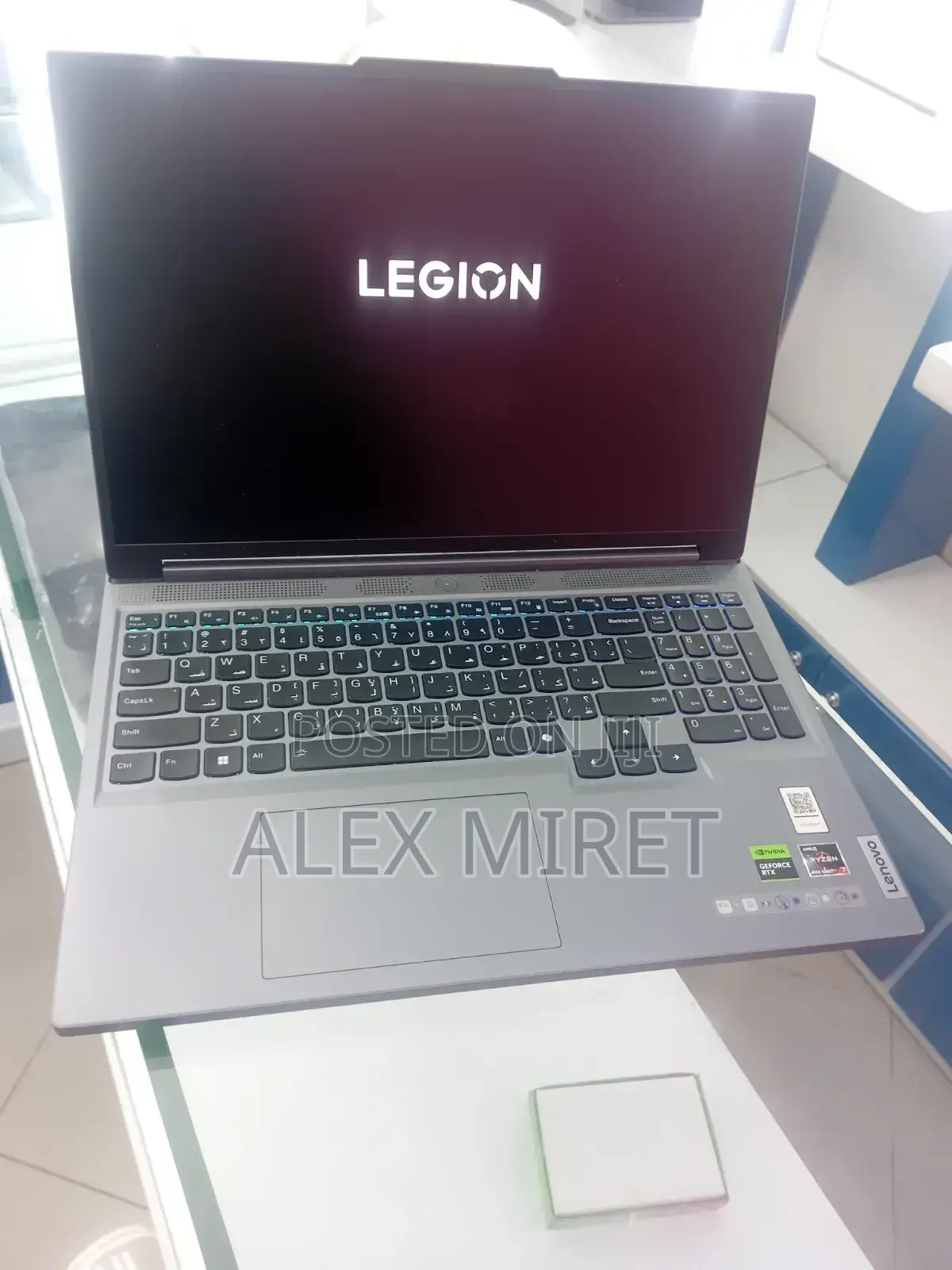 New Laptop Lenovo Legion 5 16GB AMD Ryzen 7 SSD 1T