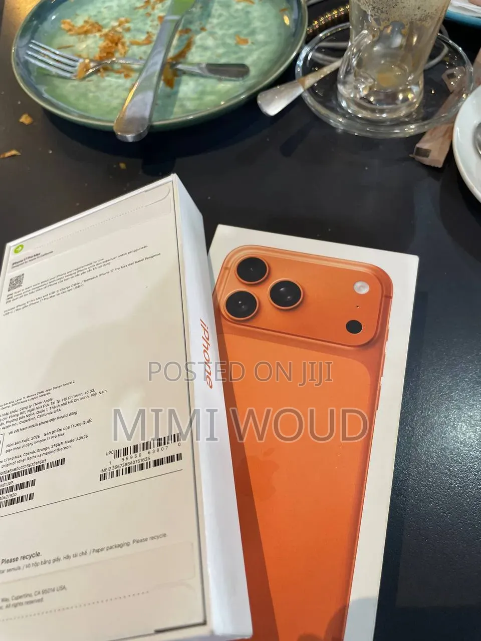 New Apple iPhone 17 Pro Max 256 GB Orange